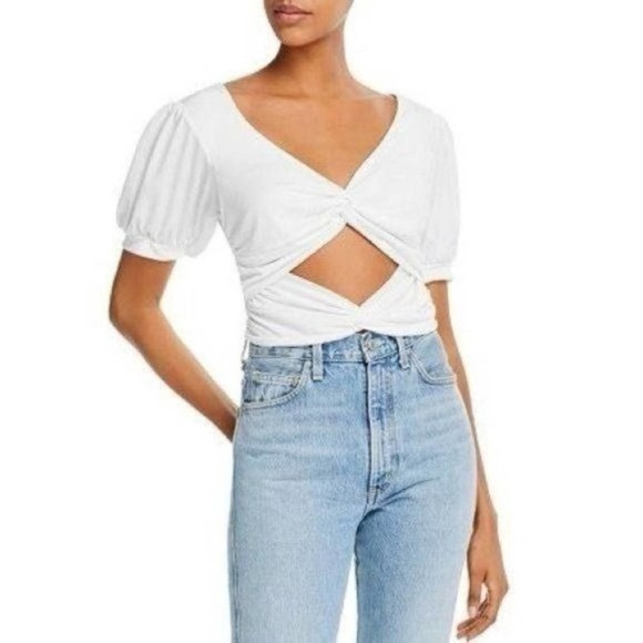 Lani The Label Twisted Cutout Top NWT size small - Picture 1 of 6